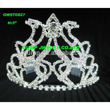 rhinestone crystal beauty pageant crowns & tiaras